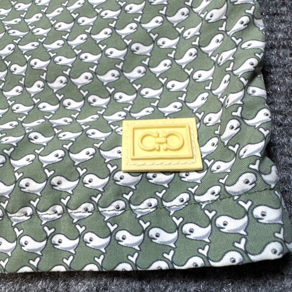 Salvatore Ferragamo Green Swim Trunks (Retail : $325) - Picture 2 of 7